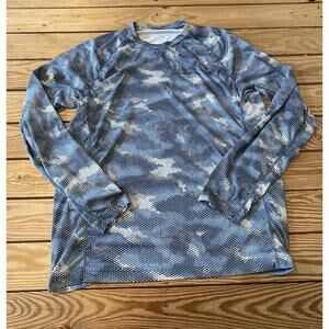 Simms Long Sleeve Athletic Top Size Medium Men’s Gray